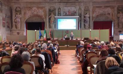 Una foto dal convegno a palazzo dei Trecento