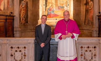 Il vescovo Tomasi invita la Diocesi alla preghiera per don Mattia Gardin