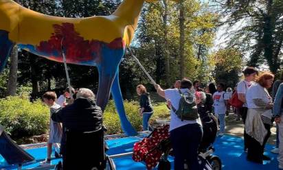 Con Marco Cavallo oltre i muri, bella festa di inclusione a Mogliano Veneto