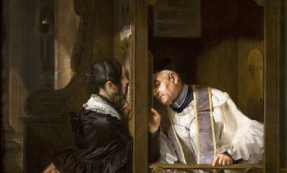 La confessione - Artgate Fondazione Cariplo (Molteni Giuseppe)