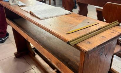 Ricostruita a Giavera del Montello un’aula scolastica degli anni Cinquanta