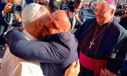 L’ascolto e l’abbraccio di papa Leone ai detenuti trevigiani, a Roma con il Vescovo
