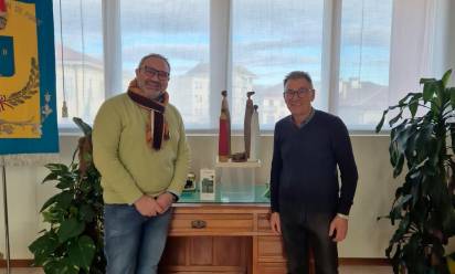 Zenson, scultura donata da Francesco Stefan: messaggio di pace e integrazione