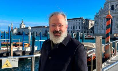 Antonio Calò. A sinistra: il polo iuav alle terese