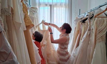 Castagnole: inaugurato ufficialmente l’Atelier della sposa solidale