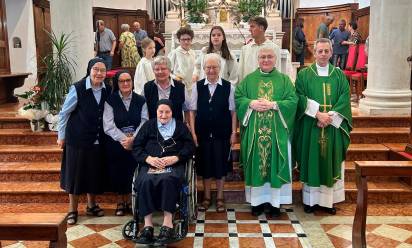 Pagnano d’Asolo saluta le ultime quattro suore maestre di Santa Dorotea