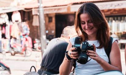 Sara Lovisetto in Libano, a Beirut, dove si trovava da agosto scorso per frequentare un corso in Democrazia e Diritti umani