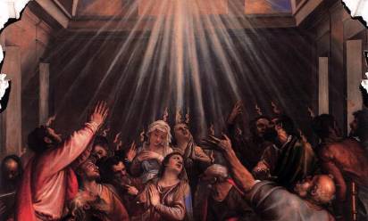 Tiziano Vecellio “Discesa dello Spirito Santo”, 1545-1546, Basilica di Santa