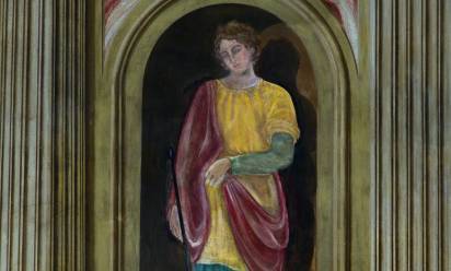 La virtù della Speranza, nel salone delle udienze del Vescovado di Treviso