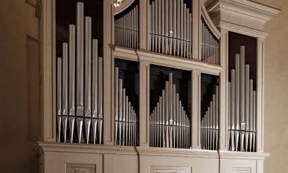 Particolare dell’Organo nella chiesa di San Giuseppe