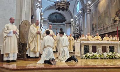 Matteo e Francesco diaconi: disposti a donarsi a Gesù e a diventare servi con lui