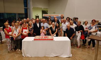 Il vescovo Michele alla celebrazione dei 40 anni di Ail Treviso