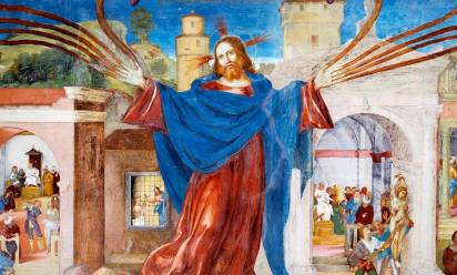 Lorenzo Lotto “Cristo-Vite” 1524, Oratorio Suardi Trescore Balneario (Bg)