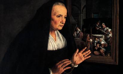 ﻿Leandro Bassano “Ritratto di una vedova” prima metà XVII sec., collezione privata