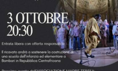 Maser: concerto per il Centrafrica