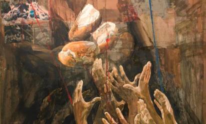﻿Safet Zec “Mani per il pane” 2016, Collezione privata