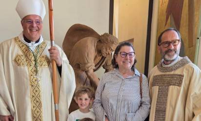 Il Vescovo ha celebrato il primo maggio nella parrocchia di San Giuseppe di Treviso