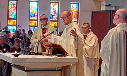 Marcon, festa per la prima messa di don Francesco Tesser: “A servizio di Parola e Pane”