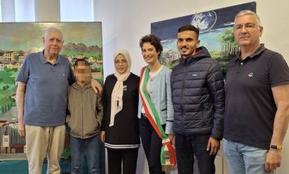 Famiglia palestinese in fuga dall’inferno di Gaza accolta a Silea