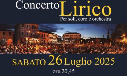 Sabato 26 a Sant’Andrea di Barbarana l’annuale concerto lirico