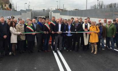 Paese: inaugurato il sottopasso