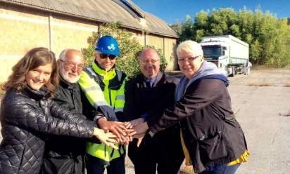 Marcon: uscito dall'ex nuova Esa l'ultimo camion di questa fase di smaltimento