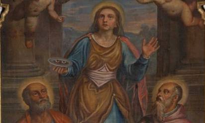 Vascon: la pala è firmata... Tintoretto?