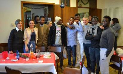 Catena e Lancenigo: un pranzo con i senzatetto e Sant'Egidio