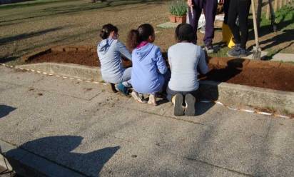 Noale: giardino didattico a scuola