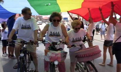 Passa per Treviso la carovana di &quot;Pace in bici&quot;