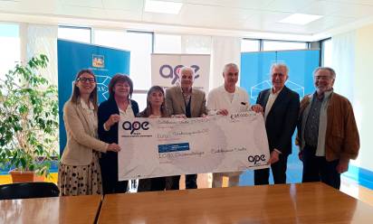 Ape-Avis dona 25 mila euro all’Istituto oncologico di Castelfranco