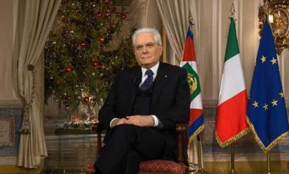 Mattarella a Capodanno: &quot;L'Italia riscuote fiducia&quot;