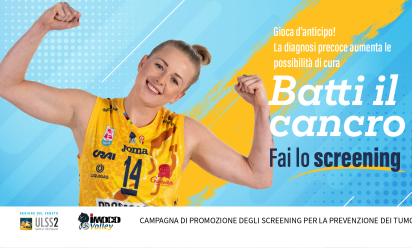 Screening oncologici, l’Imoco volley scende in campo anche per la salute