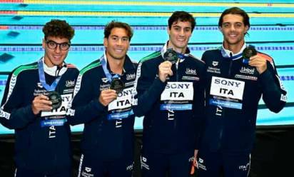 Ai Mondiali di nuoto di Singapore gli atleti veneti si vestono d’argento