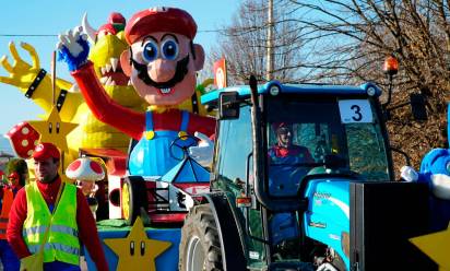 Foto di repertorio del Carnevale 2025