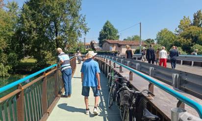 Riaperto ponte Ottavi a Treviso