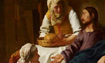 Cristo nella casa di Marta e Maria, Jonannes Jan Vermeer