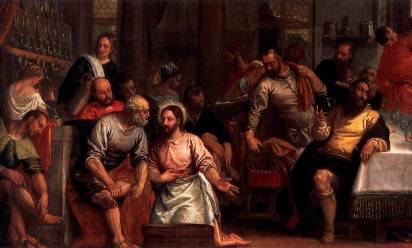 Paolo Veronese “La lavanda dei piedi”, 1580 -1588, Národní Galerie, Praga