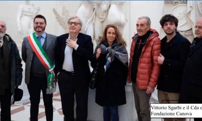 Sgarbi, Possagno, rinnovo del Cda già previsto