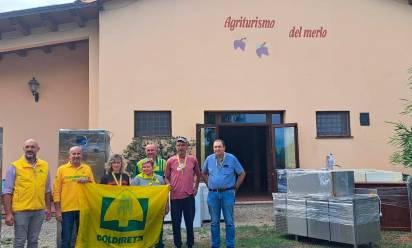 Consegna solidale a due agriturismi alluvionati dell’Emilia Romagna