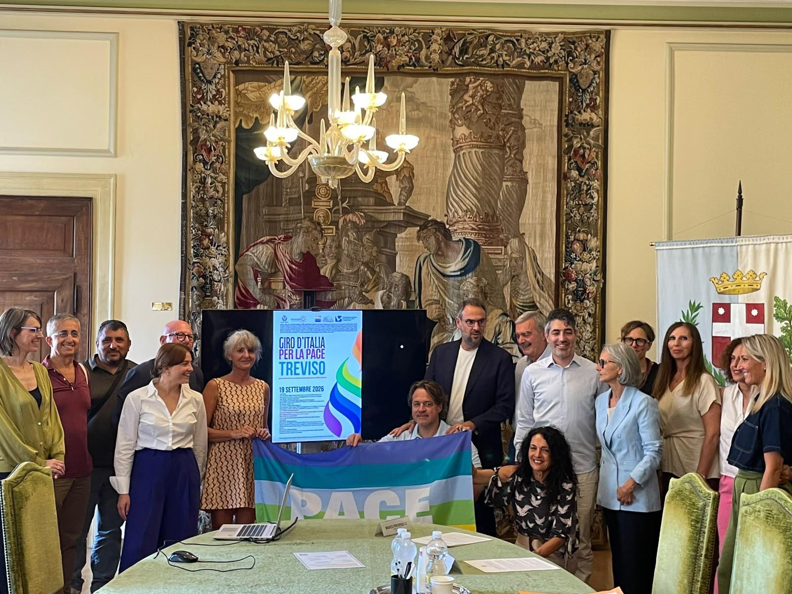 Il Giro d’Italia per la pace arriva nel territorio di Treviso